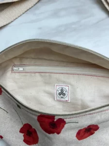 Banane coquelicot lin 2