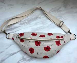 Banane coquelicot lin