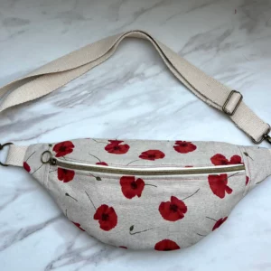 Banane « Coquelicots/lin »