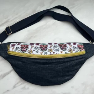 Banane « Jean/tdm fleurie »